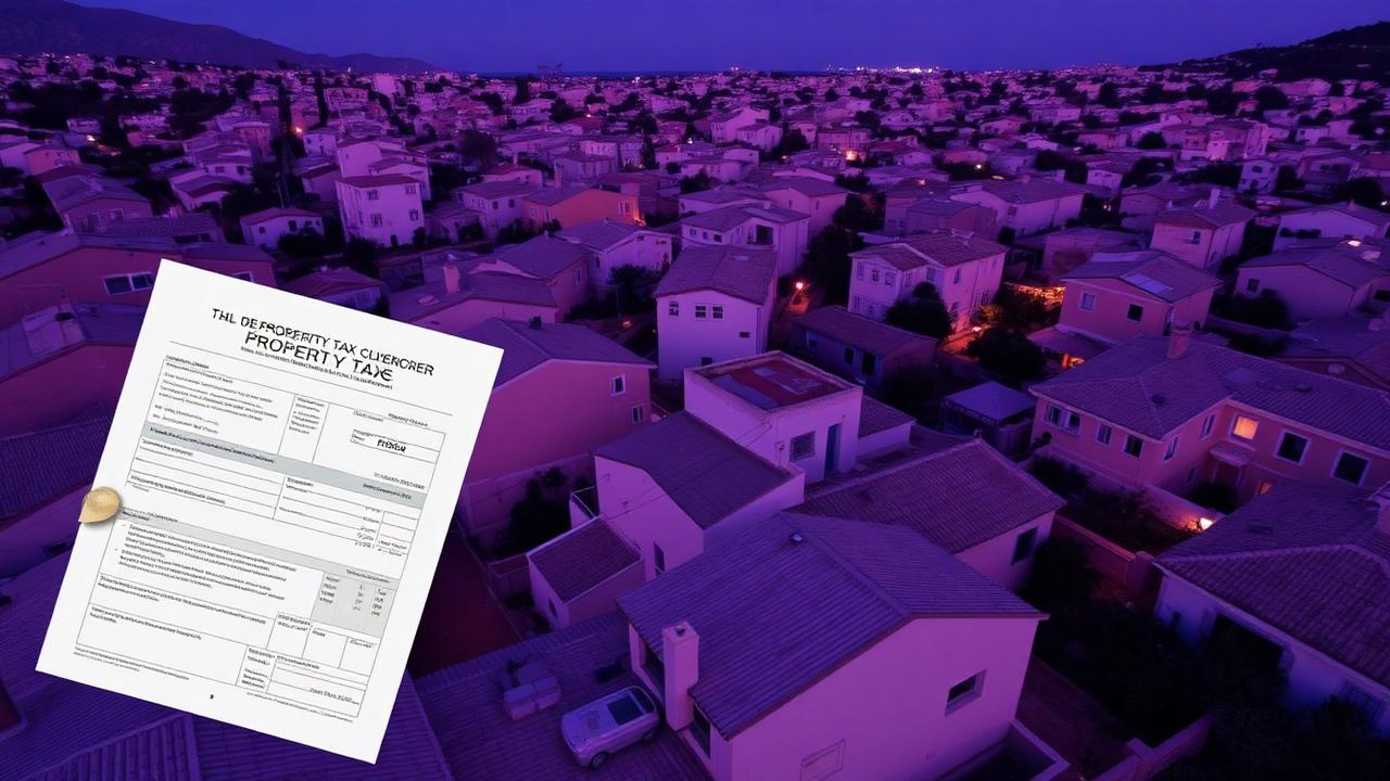 Μωβ κύκλοι — ΕΝΦΙΑ φόρος ακινήτων